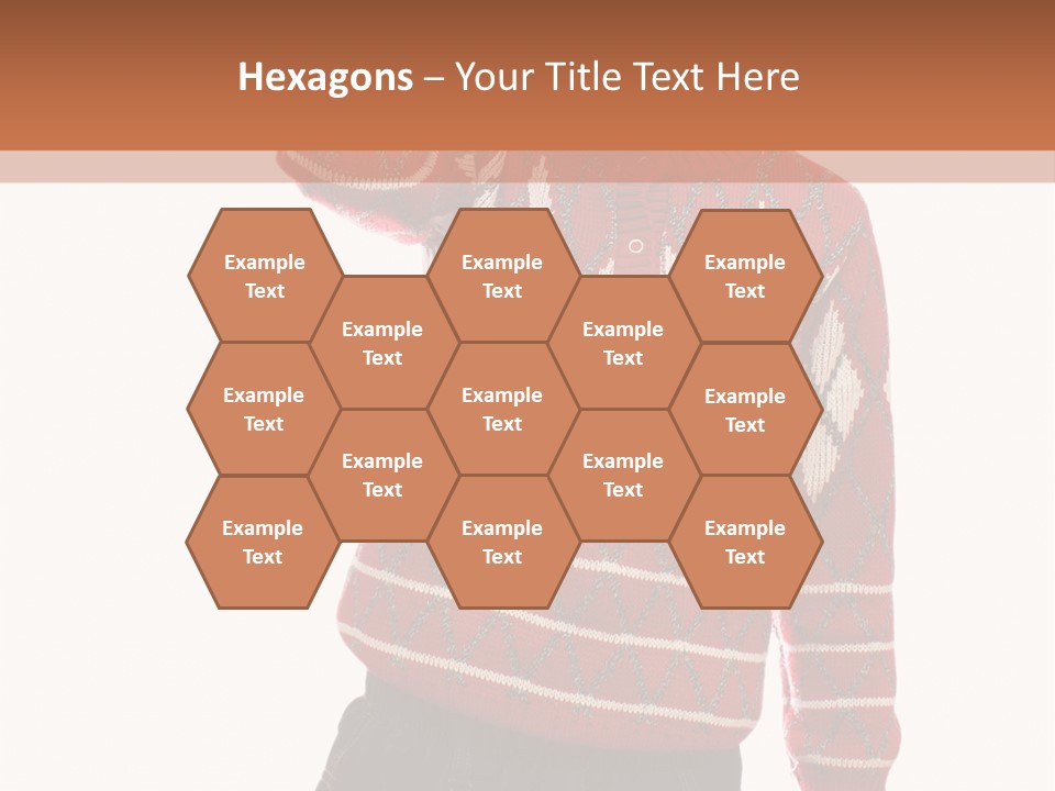 Puzzling Question Portrait Contemplation PowerPoint Template