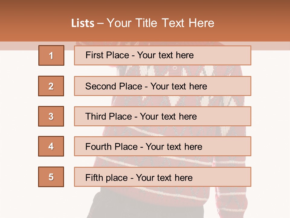 Puzzling Question Portrait Contemplation PowerPoint Template