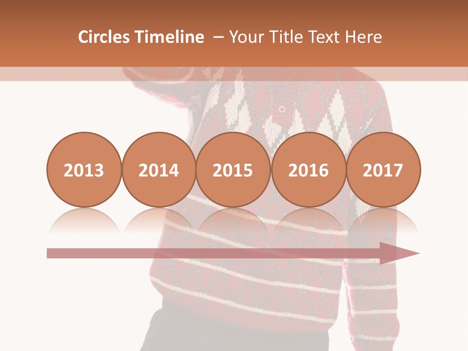 Puzzling Question Portrait Contemplation PowerPoint Template