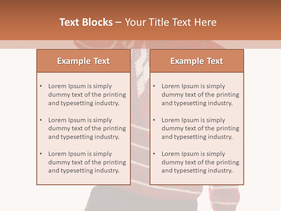 Puzzling Question Portrait Contemplation PowerPoint Template
