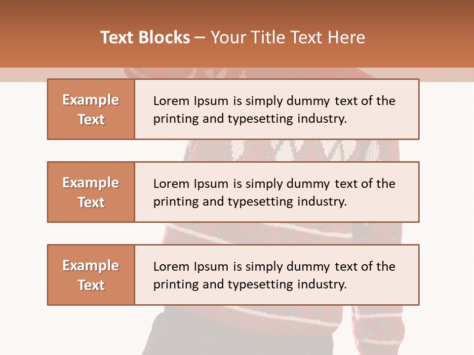 Puzzling Question Portrait Contemplation PowerPoint Template