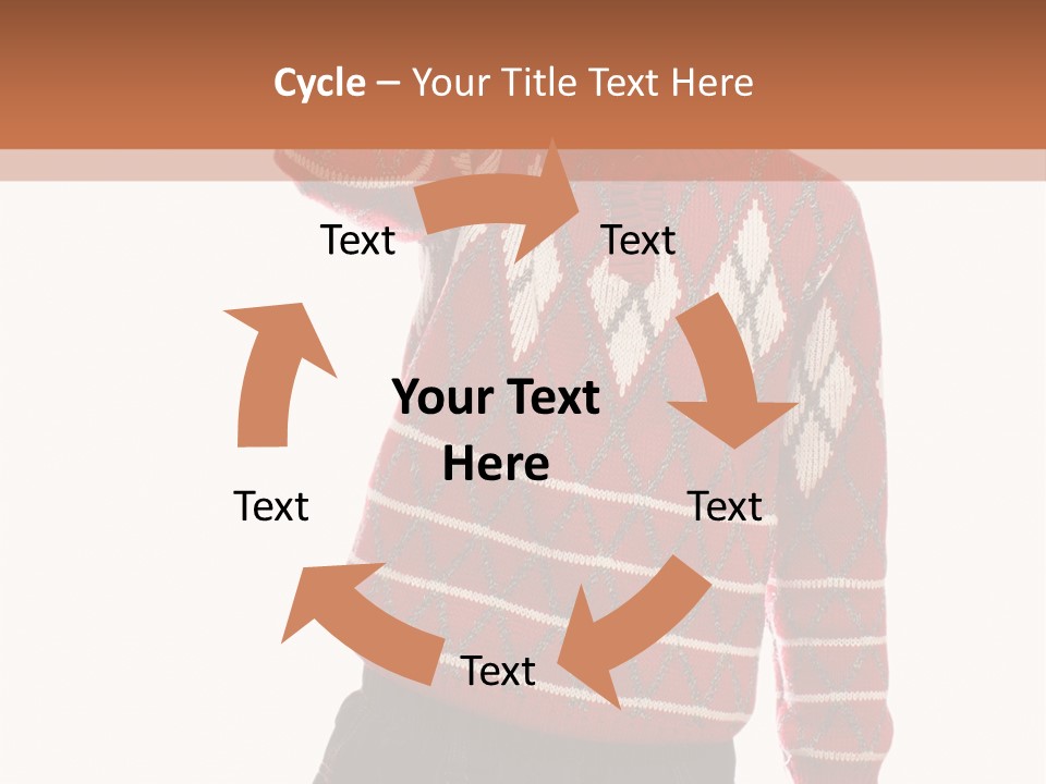 Puzzling Question Portrait Contemplation PowerPoint Template