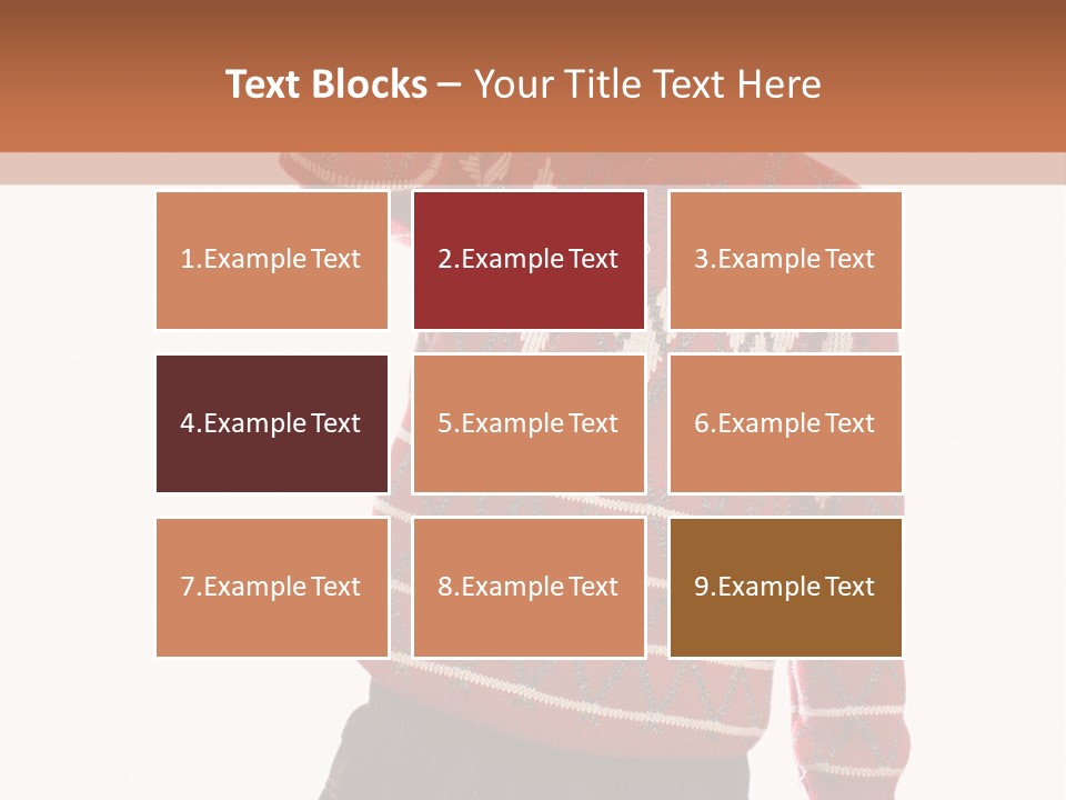 Puzzling Question Portrait Contemplation PowerPoint Template