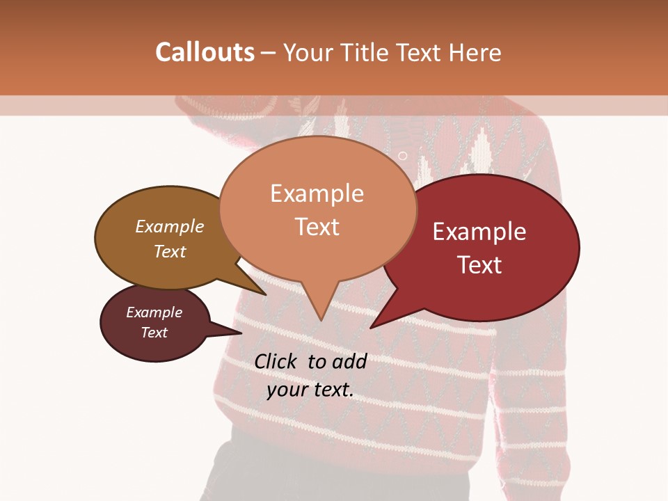 Puzzling Question Portrait Contemplation PowerPoint Template