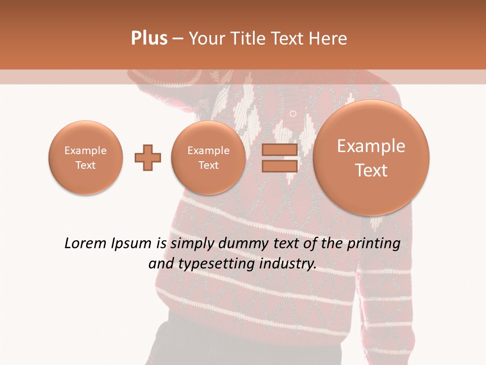 Puzzling Question Portrait Contemplation PowerPoint Template