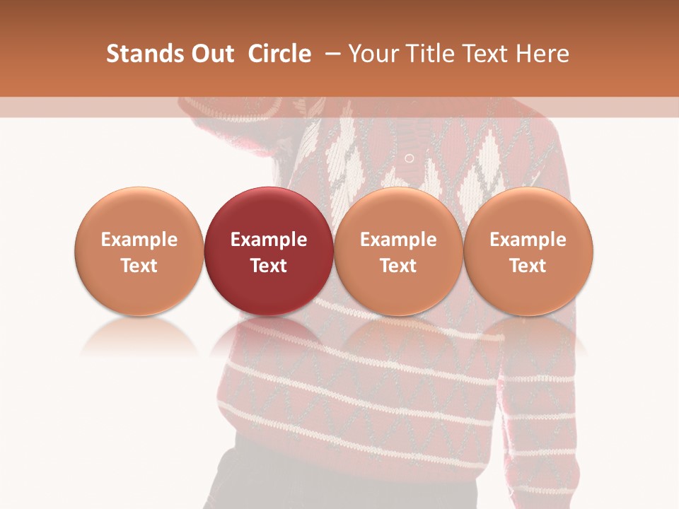 Puzzling Question Portrait Contemplation PowerPoint Template