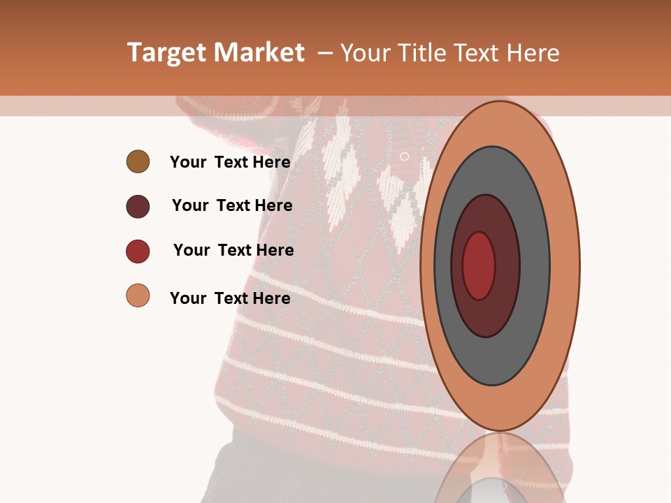 Puzzling Question Portrait Contemplation PowerPoint Template