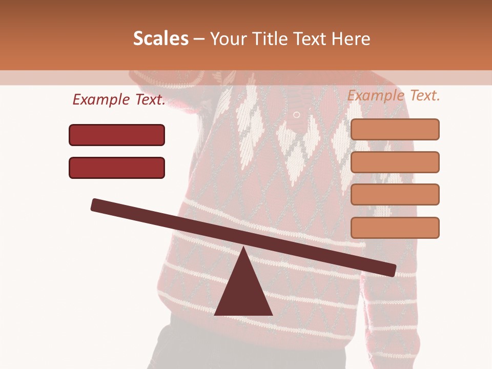 Puzzling Question Portrait Contemplation PowerPoint Template