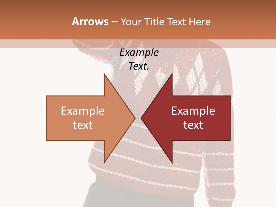 Puzzling Question Portrait Contemplation PowerPoint Template