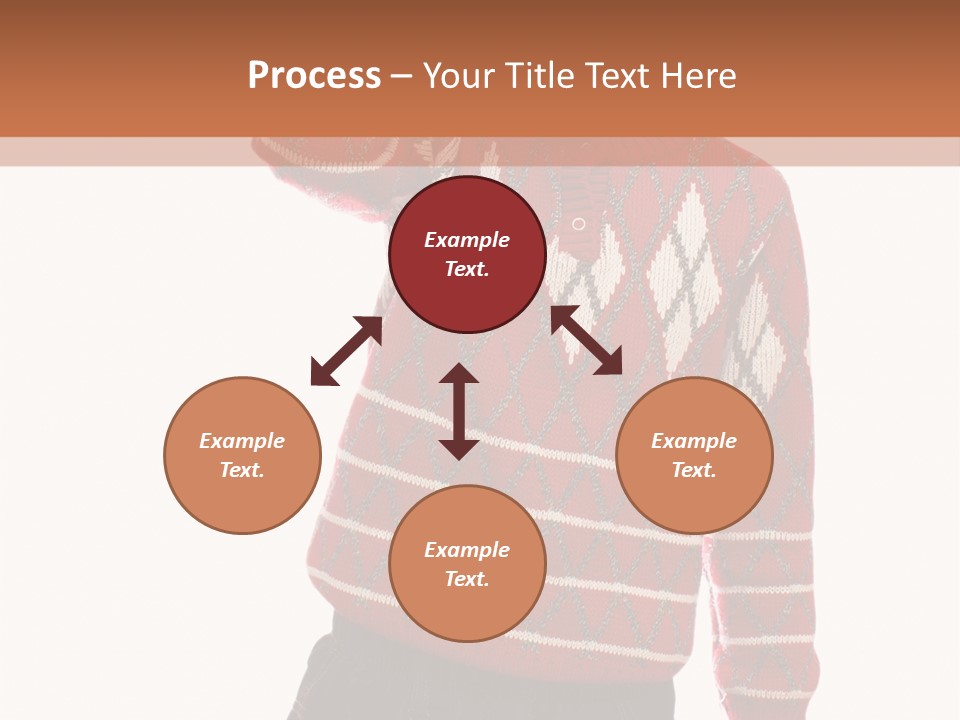 Puzzling Question Portrait Contemplation PowerPoint Template