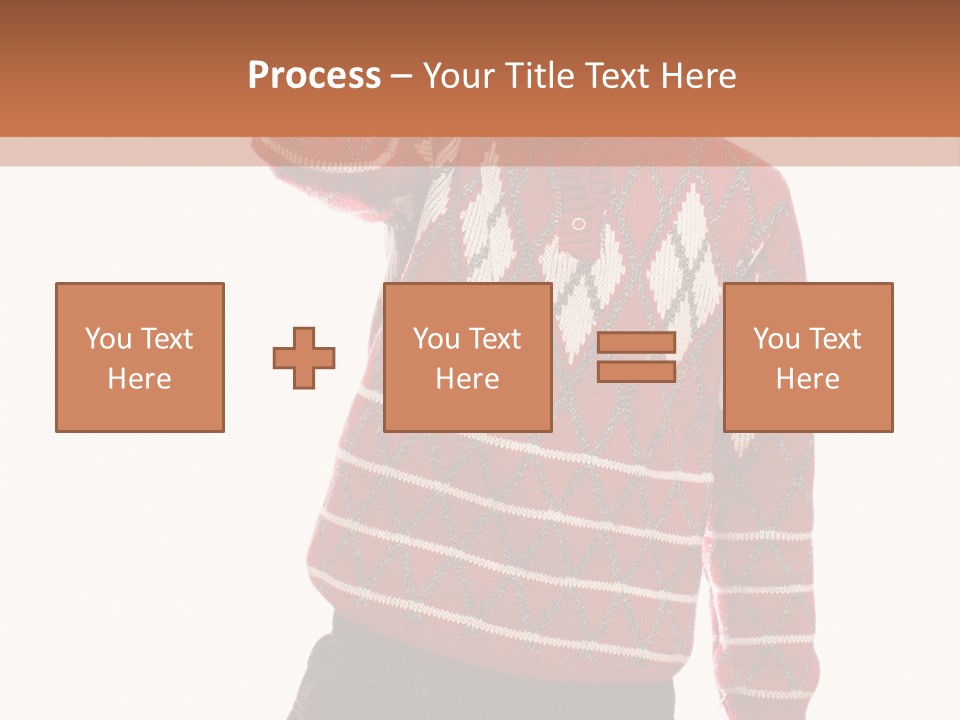 Puzzling Question Portrait Contemplation PowerPoint Template