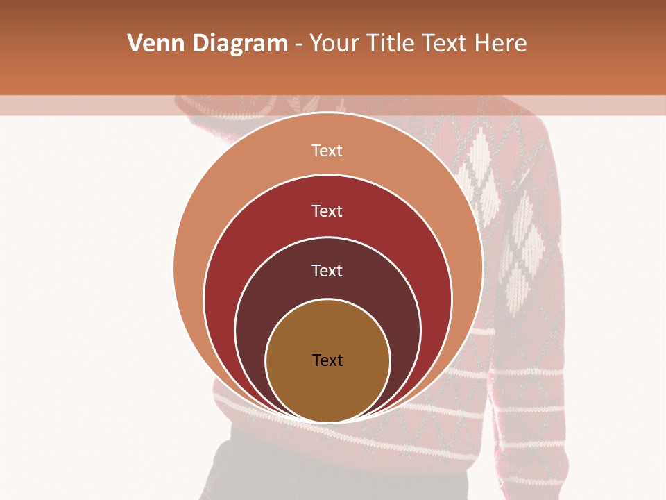 Puzzling Question Portrait Contemplation PowerPoint Template