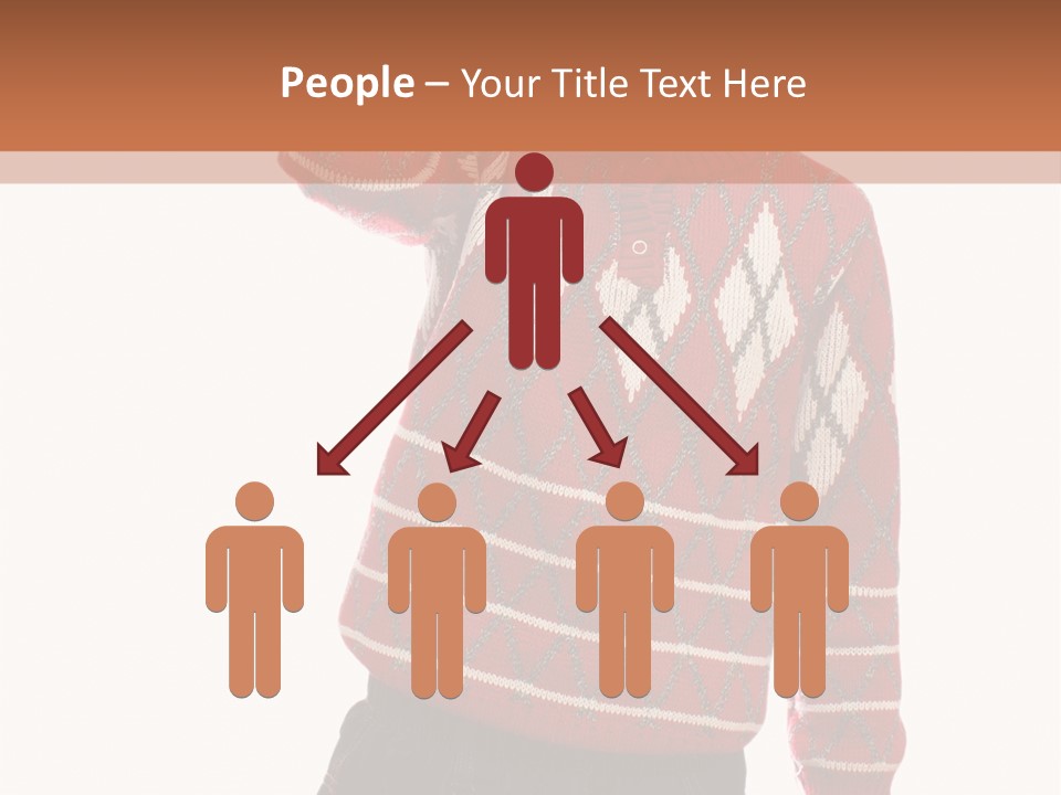 Puzzling Question Portrait Contemplation PowerPoint Template