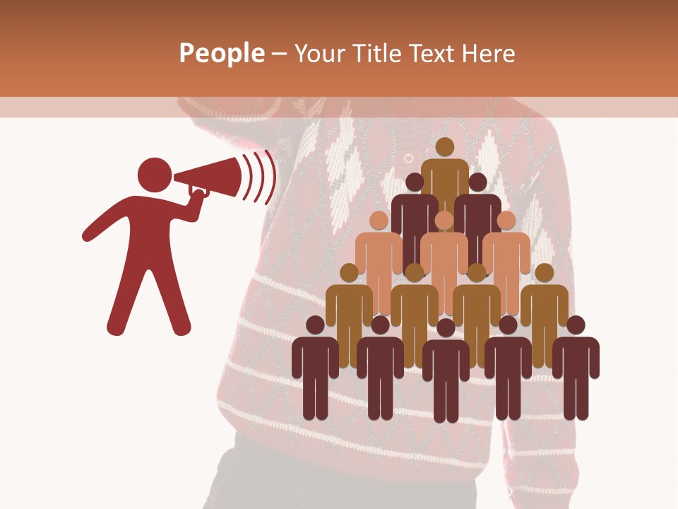 Puzzling Question Portrait Contemplation PowerPoint Template