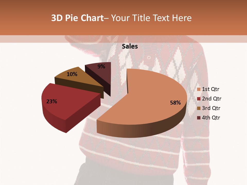 Puzzling Question Portrait Contemplation PowerPoint Template