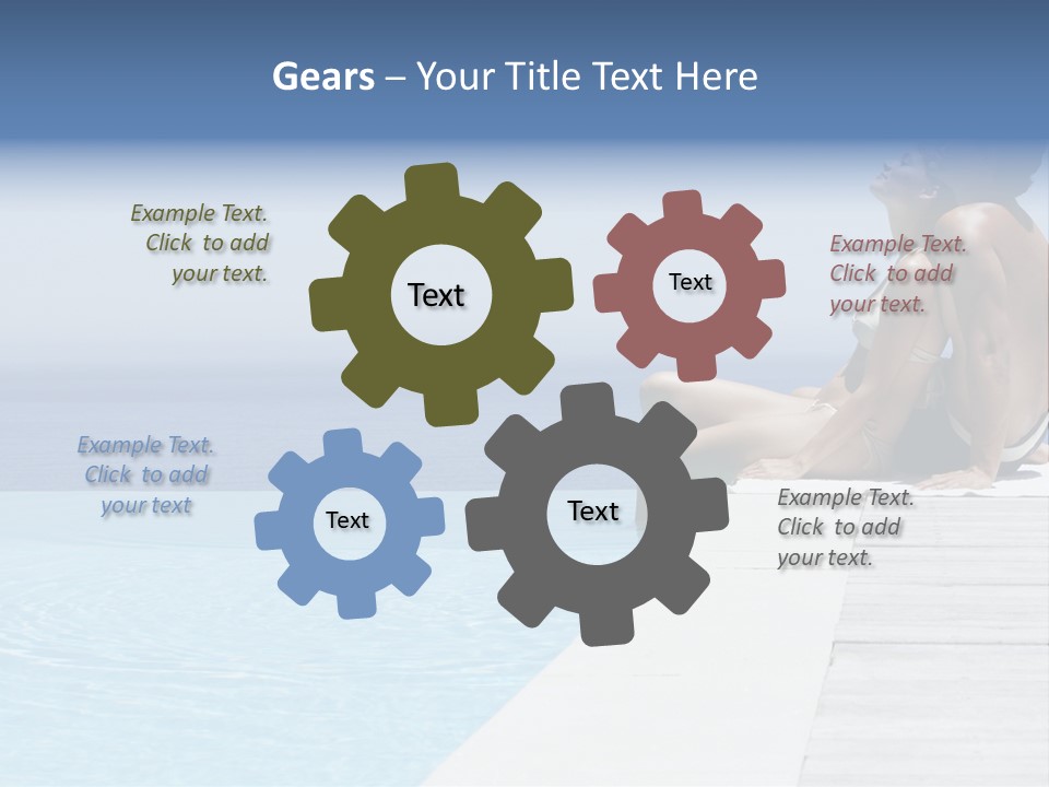 Lobby Forties Office PowerPoint Template