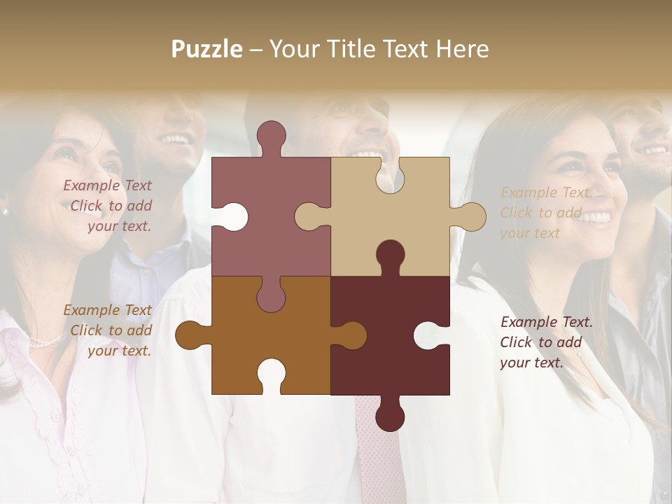 Partners Women Smile PowerPoint Template