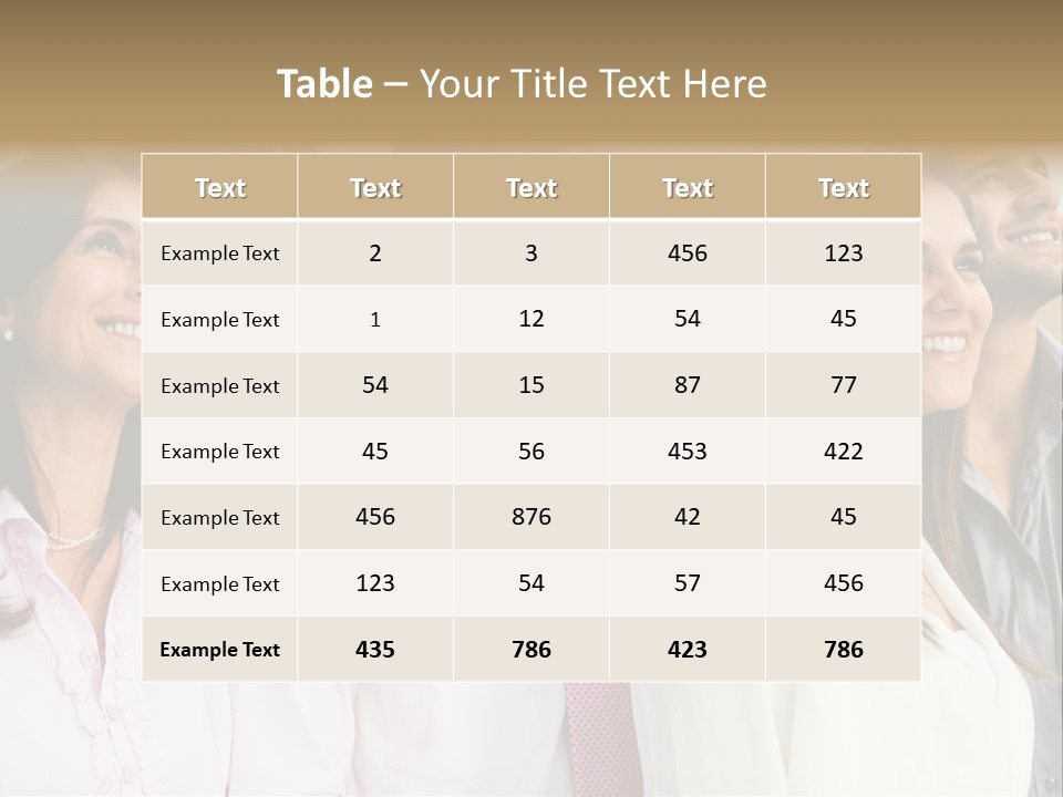 Partners Women Smile PowerPoint Template