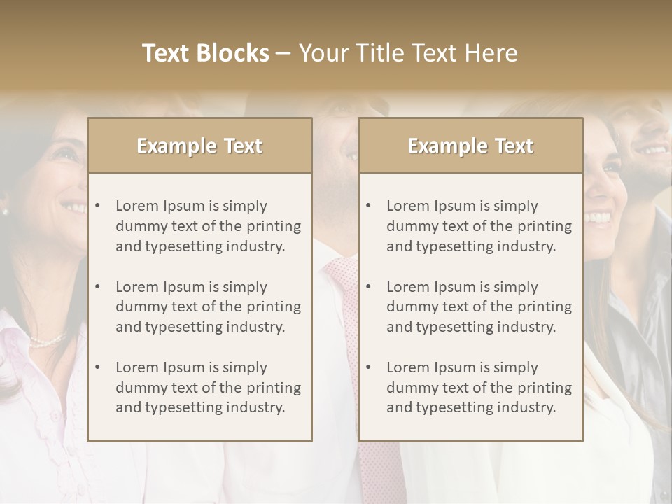 Partners Women Smile PowerPoint Template