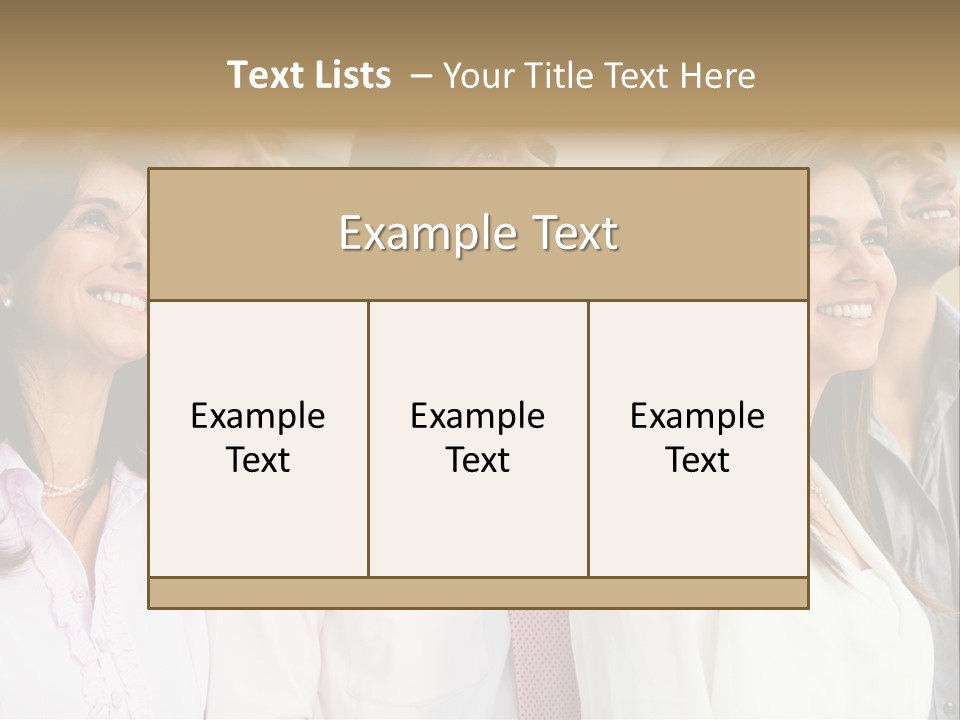 Partners Women Smile PowerPoint Template