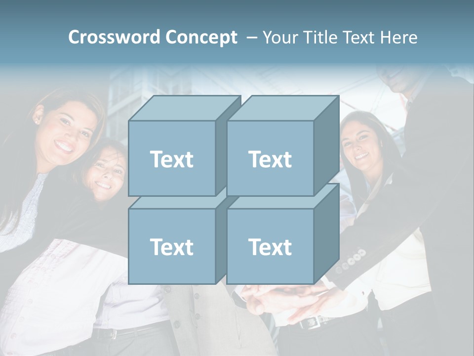 Cheerful Person Latin PowerPoint Template