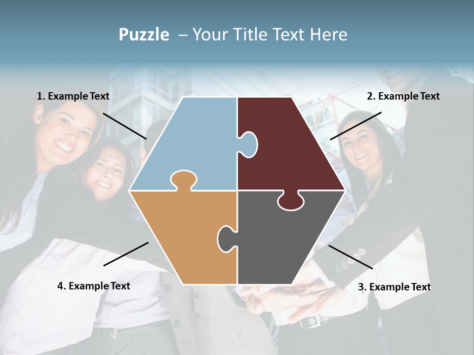 Cheerful Person Latin PowerPoint Template