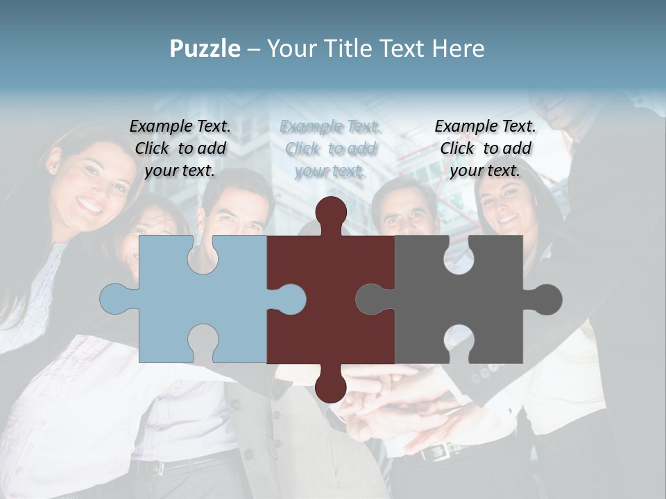 Cheerful Person Latin PowerPoint Template