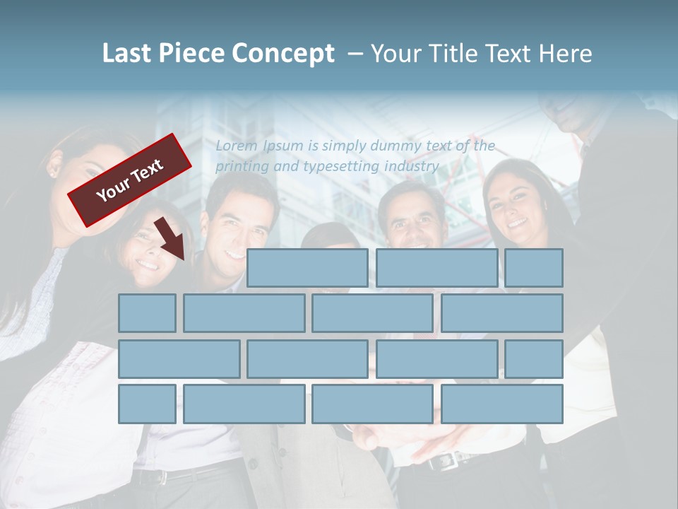 Cheerful Person Latin PowerPoint Template