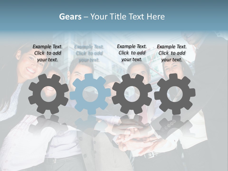 Cheerful Person Latin PowerPoint Template