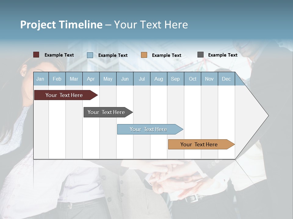 Cheerful Person Latin PowerPoint Template