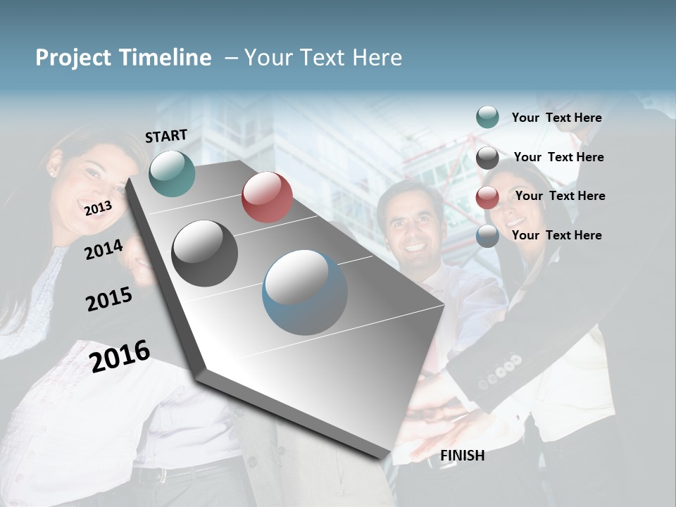 Cheerful Person Latin PowerPoint Template