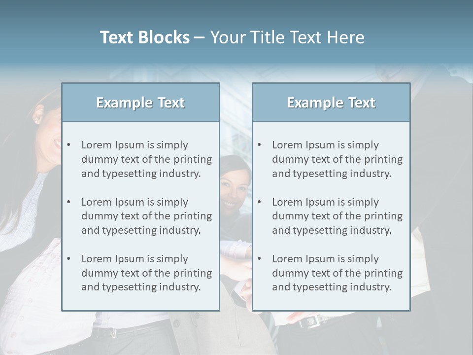 Cheerful Person Latin PowerPoint Template