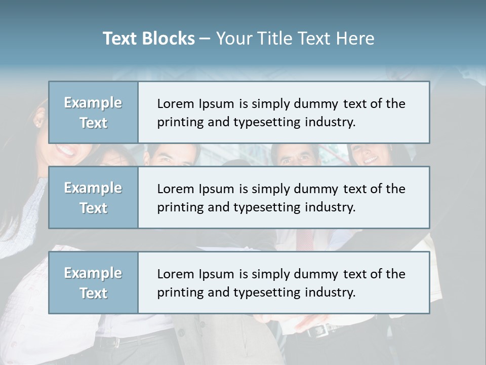Cheerful Person Latin PowerPoint Template