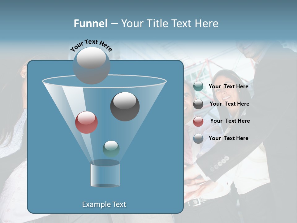 Cheerful Person Latin PowerPoint Template