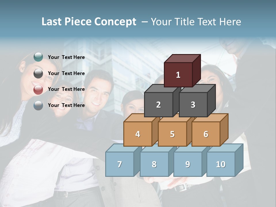 Cheerful Person Latin PowerPoint Template