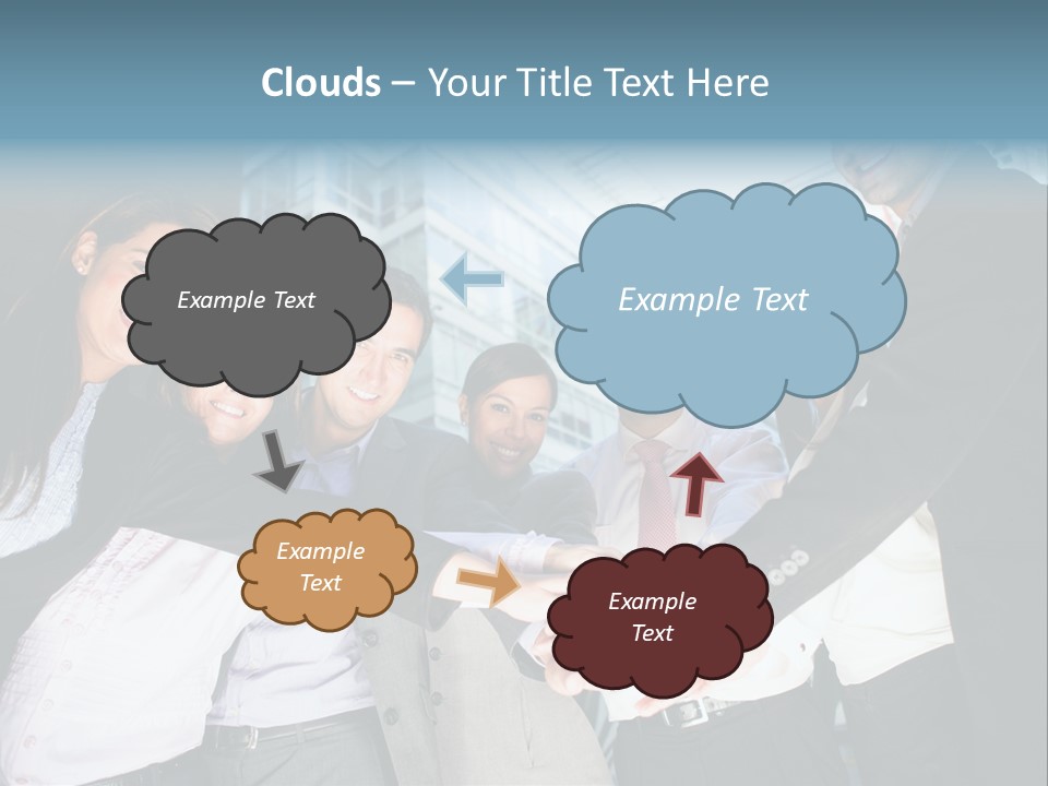 Cheerful Person Latin PowerPoint Template