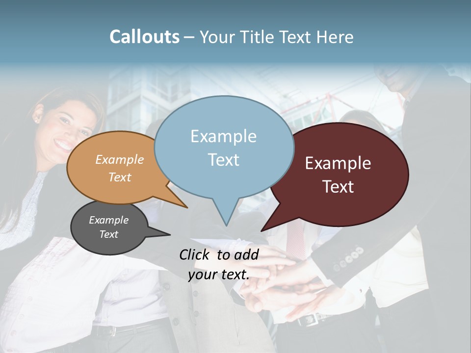 Cheerful Person Latin PowerPoint Template