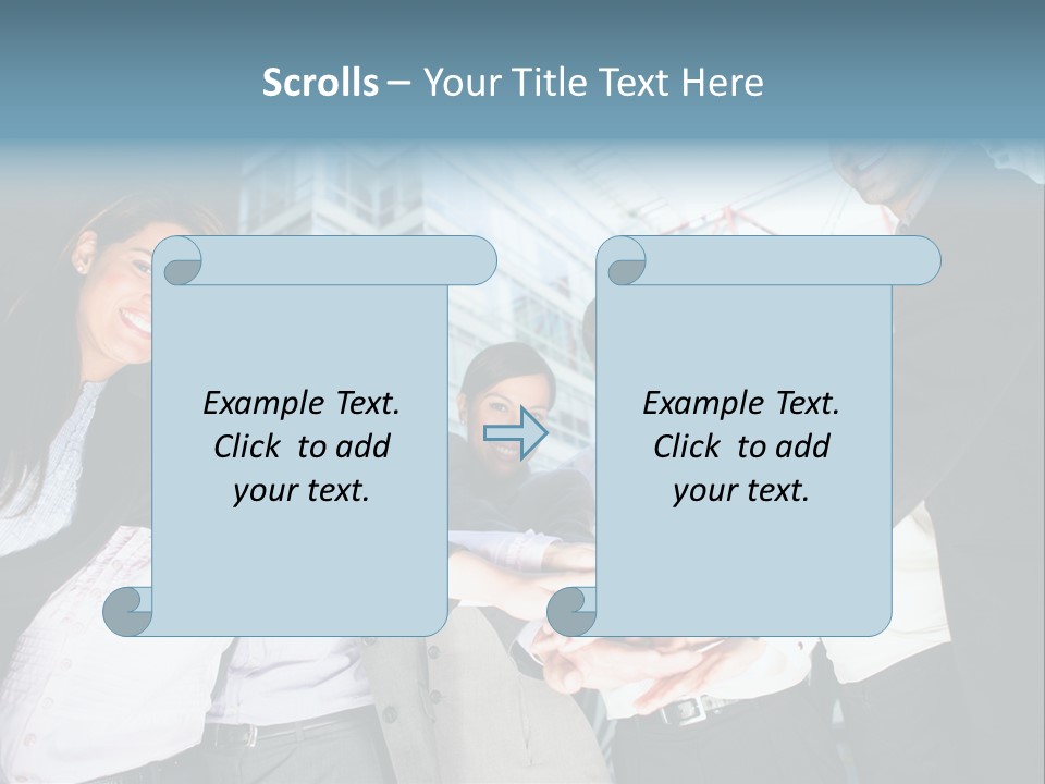 Cheerful Person Latin PowerPoint Template