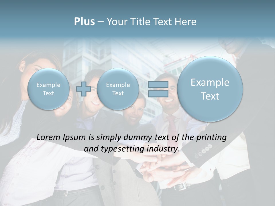 Cheerful Person Latin PowerPoint Template