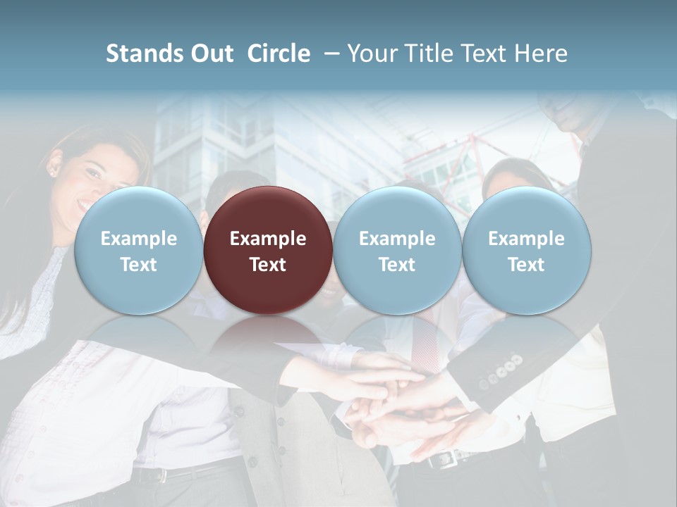 Cheerful Person Latin PowerPoint Template