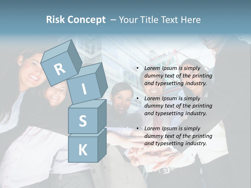 Cheerful Person Latin PowerPoint Template