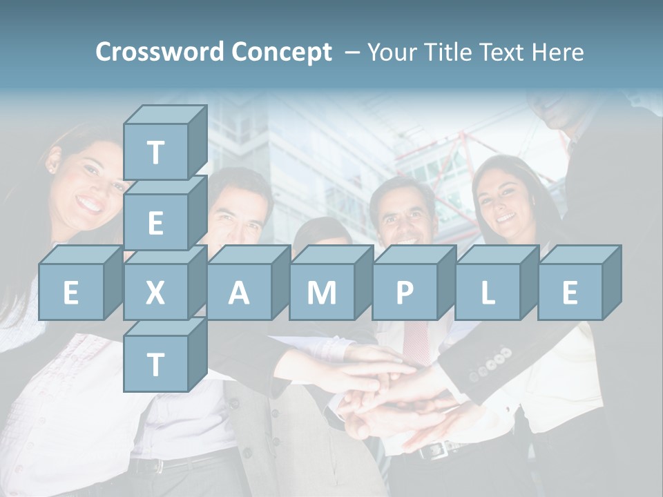 Cheerful Person Latin PowerPoint Template