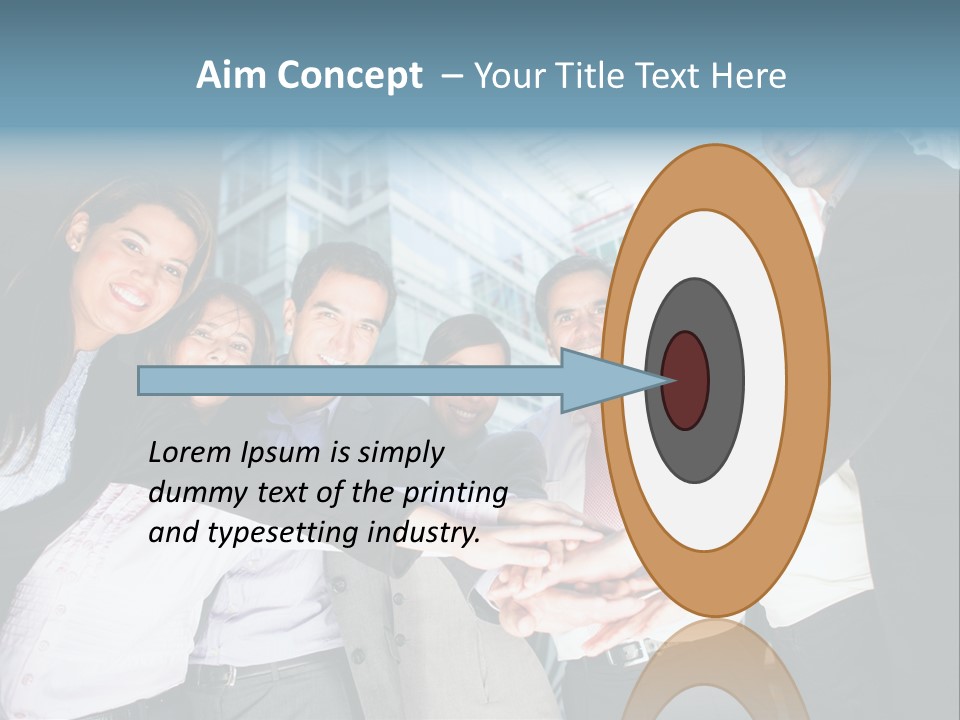 Cheerful Person Latin PowerPoint Template