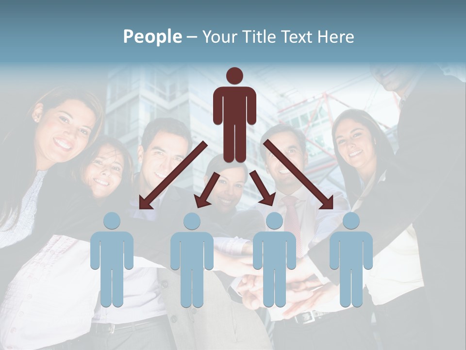 Cheerful Person Latin PowerPoint Template