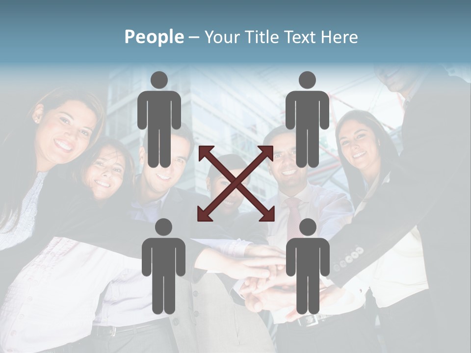 Cheerful Person Latin PowerPoint Template