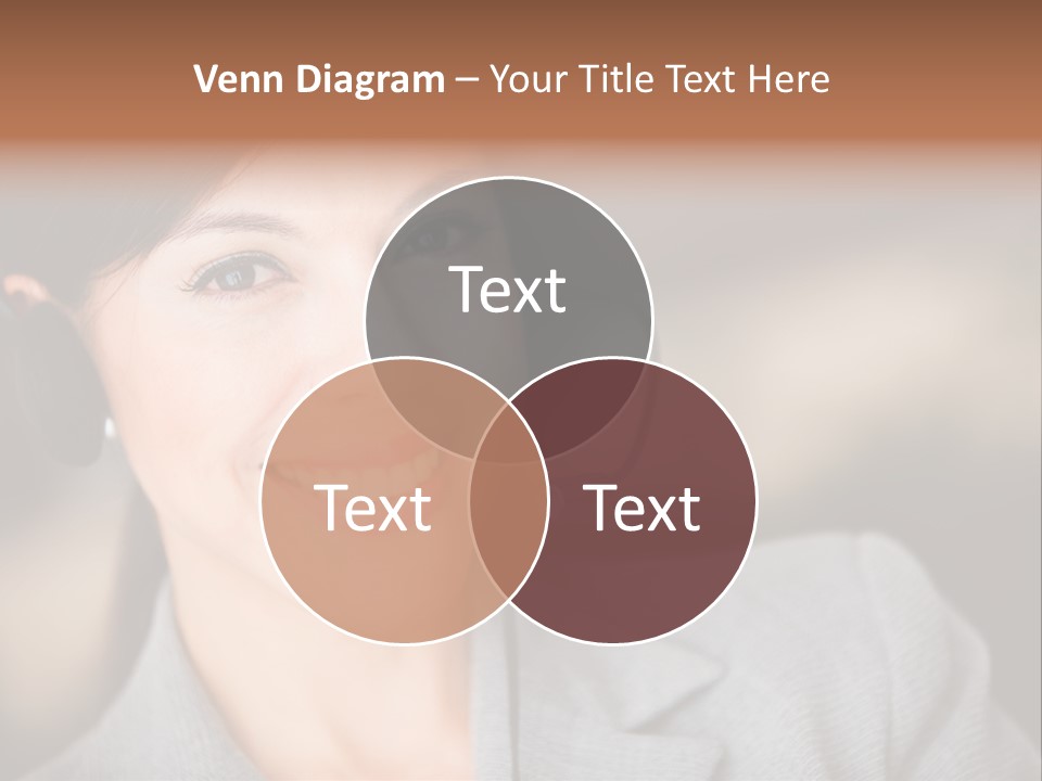 Representative Woman Service PowerPoint Template