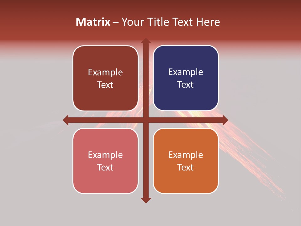 Natural Glow Horizontal PowerPoint Template