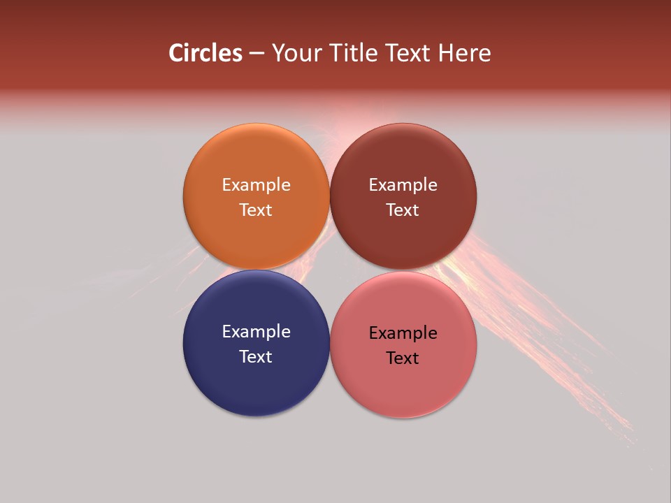 Natural Glow Horizontal PowerPoint Template