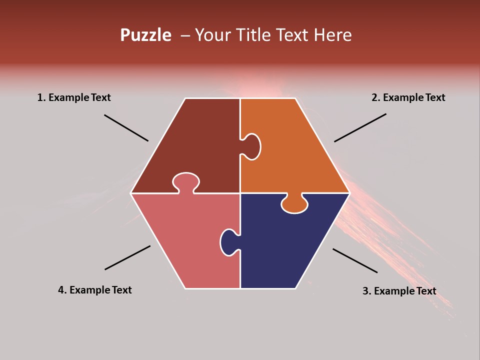 Natural Glow Horizontal PowerPoint Template