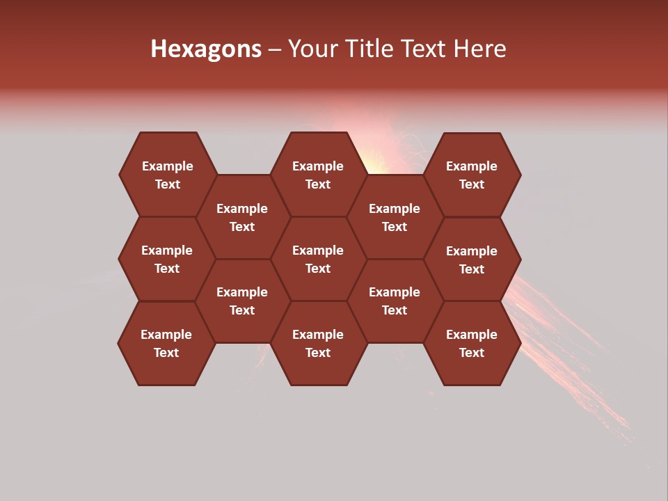 Natural Glow Horizontal PowerPoint Template